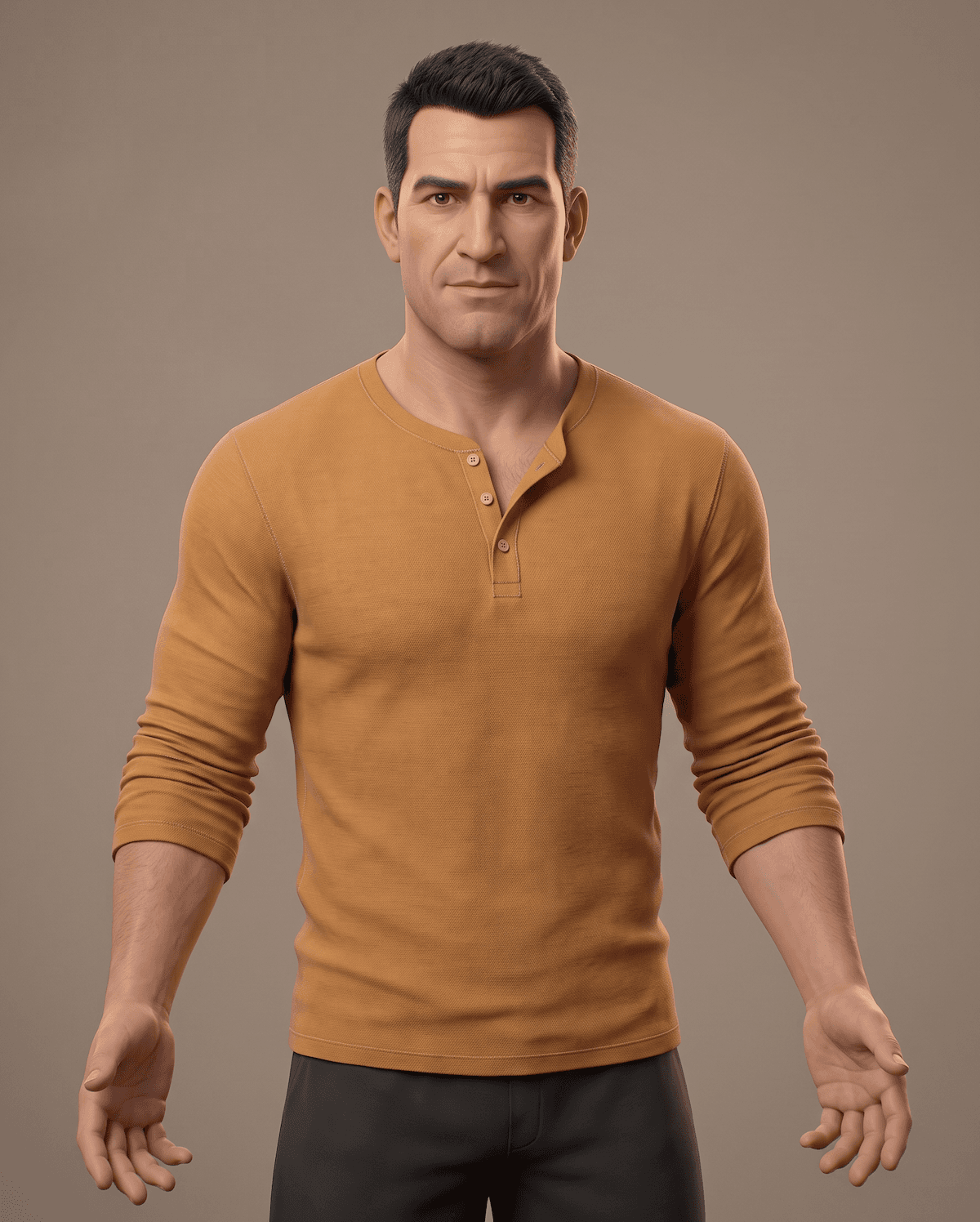 The Hard-Nosed Life Coach, illustrated portrait